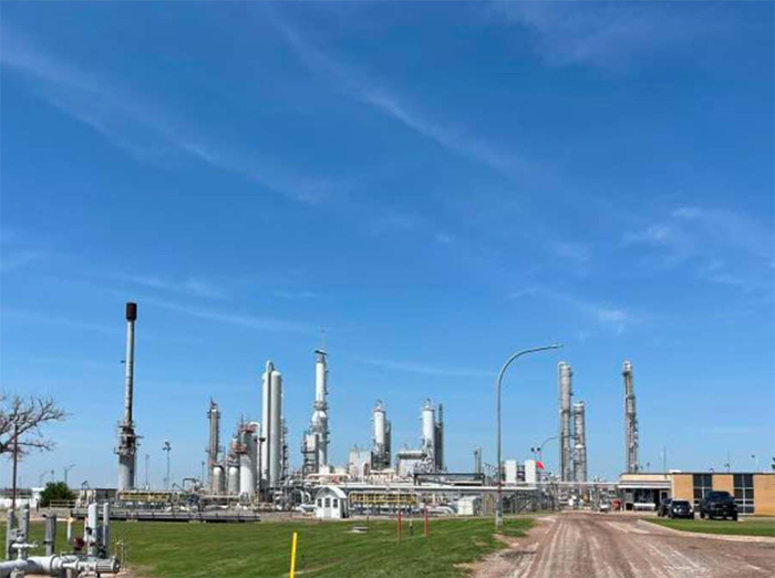 Eiger gas processing facility